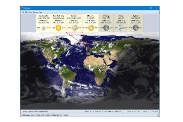 Download EarthTime for Windows